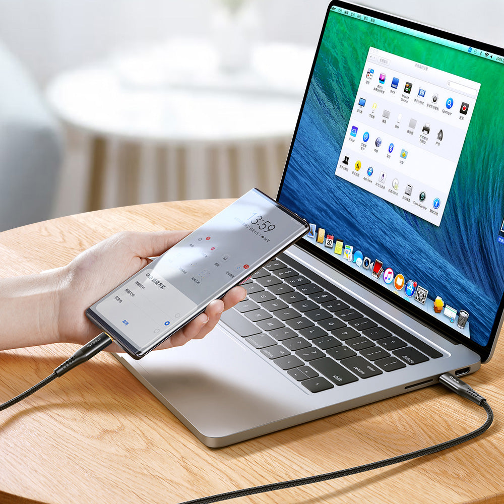 MCDODO CA-3461 1.8m PD Type-C to Type-C Data Cable 100W Quick Charging Auto Power Off Smart Cable MCDODO CA-3461 1.8m PD Type-C to Type-C Data Cable 100W Quick Charging Auto Power Off Smart Cable